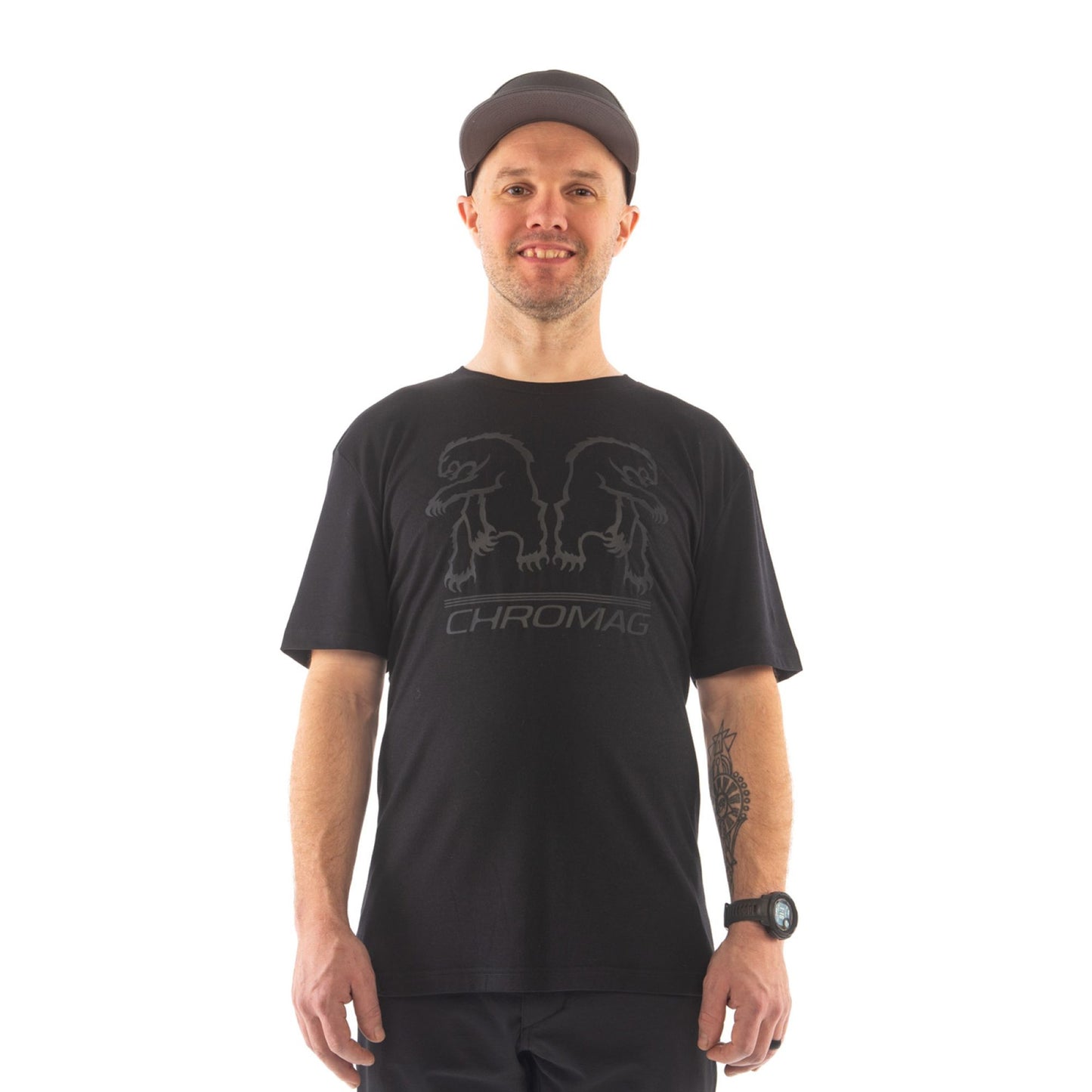 CHROMAG APPAREL KEY TEE MEN'S- REFLECT BLACK
