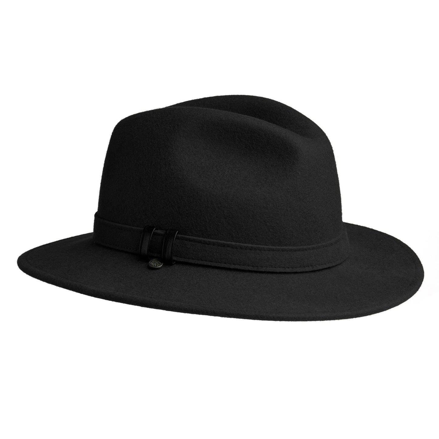 WILL T - PACKABLE UNISEX FELT FEDORA HAT