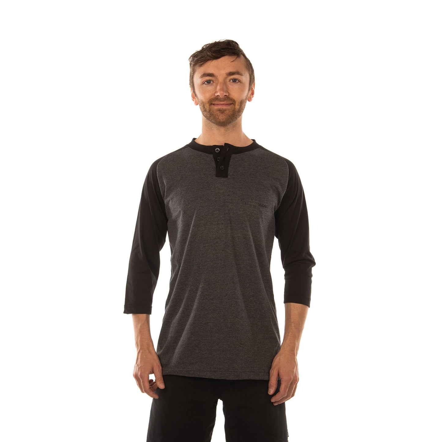 CHROMAG APPAREL CHARCOAL HEATHER-BLACK L
