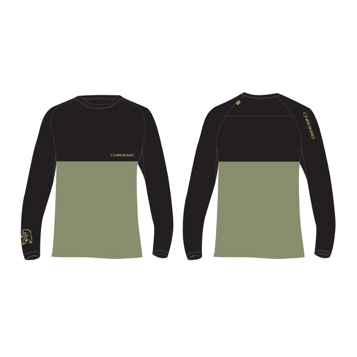 CHROMAG APPAREL Direct Sage-Black XL 2024 Technical Gear