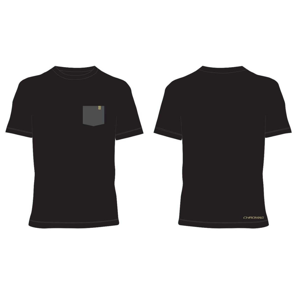 CHROMAG APPAREL BLACK-CHARCOAL HEATHER XL 2024 Technical Gear