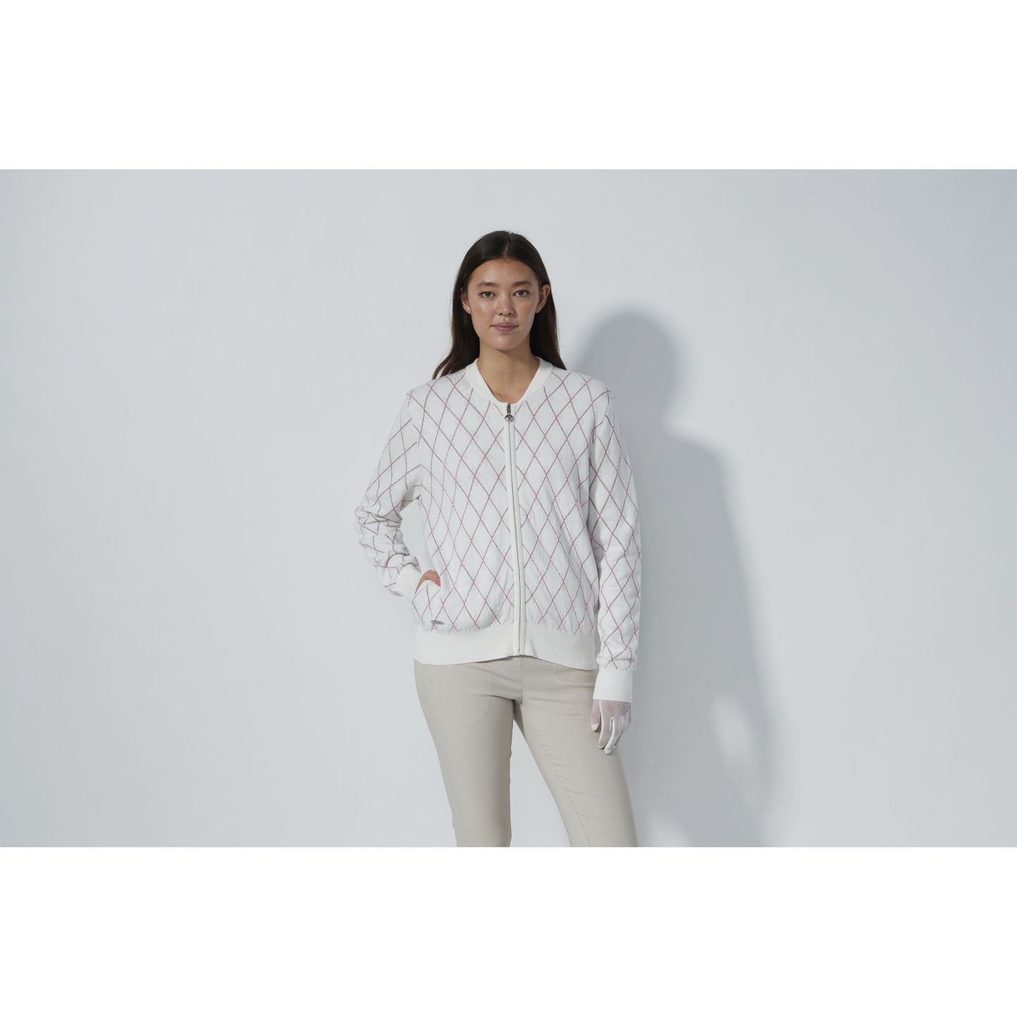 DAILY SPORTS ARGYLE CARDIGAN
