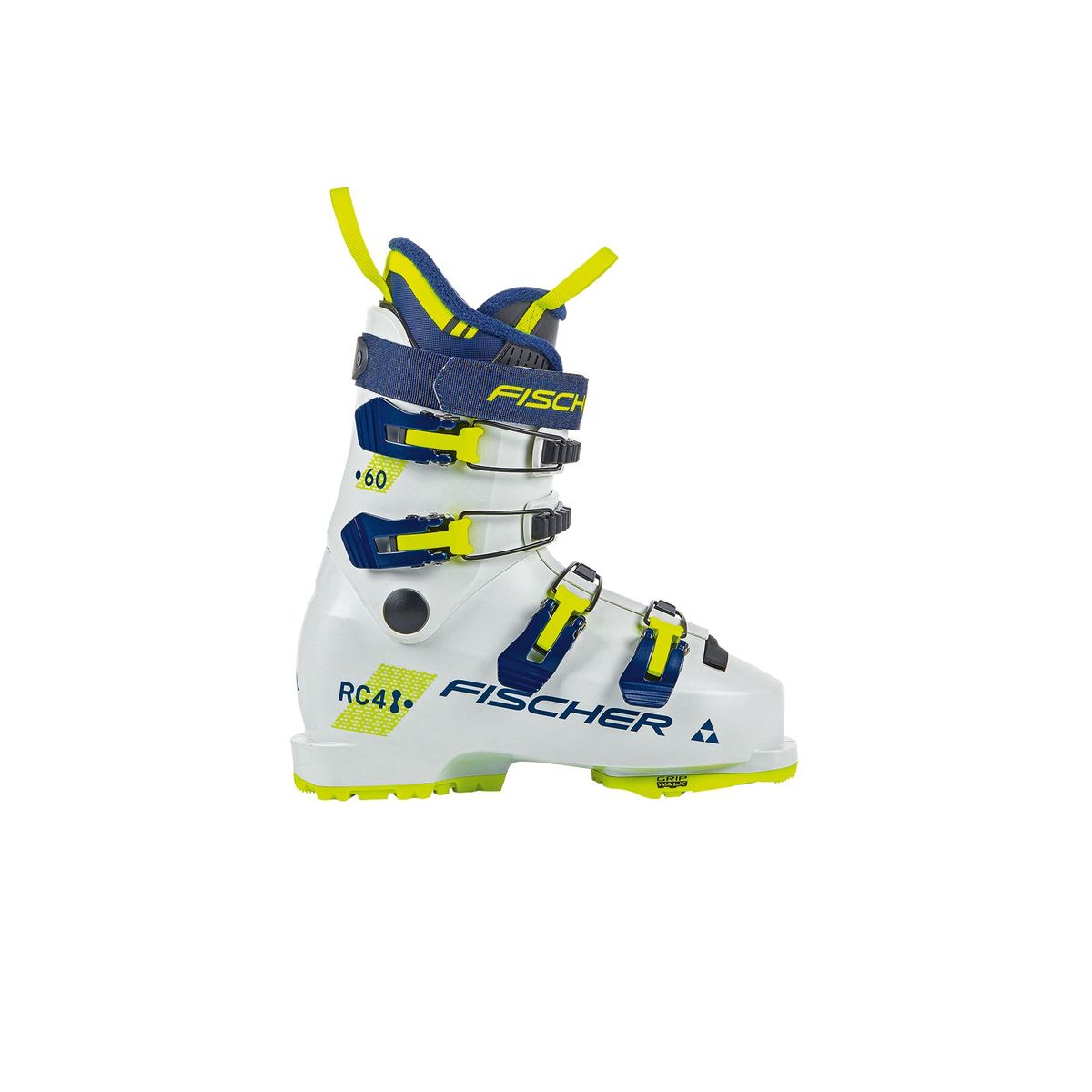 FISCHER RC4 60 Junior GW - White & Blue - Alpine Boots