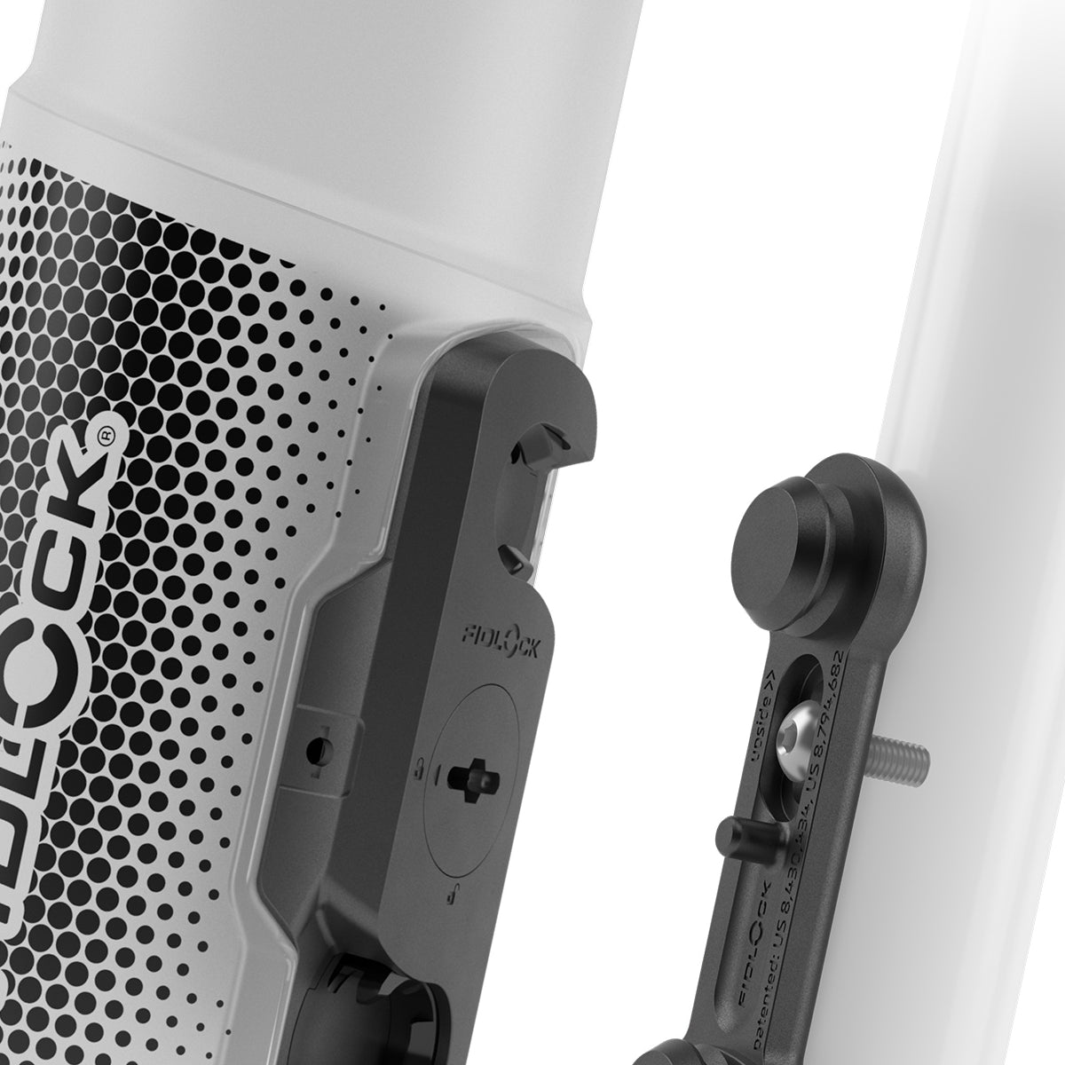 FIDLOCK TWIST BOTTLE 600 W-BIKE BASE