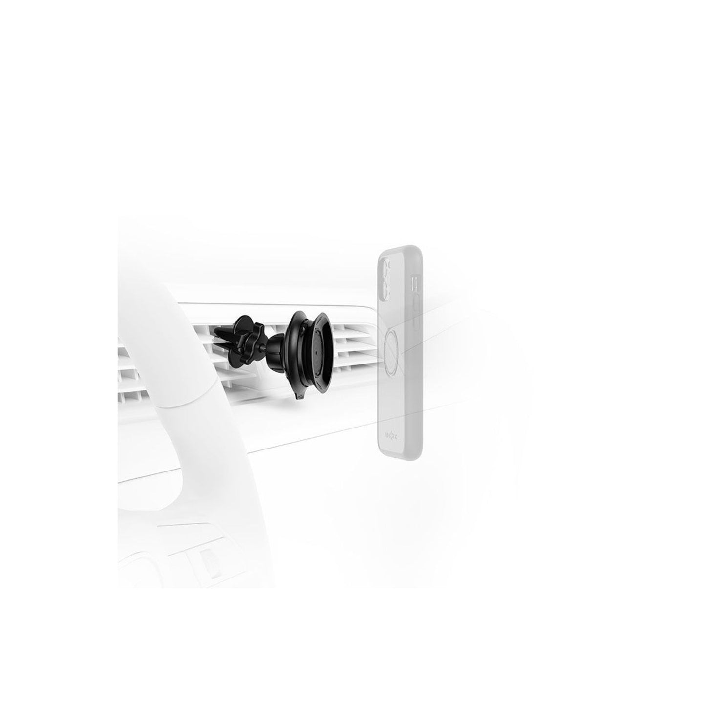 FIDLOCK VACUUM CAR VENT BASE BLACK