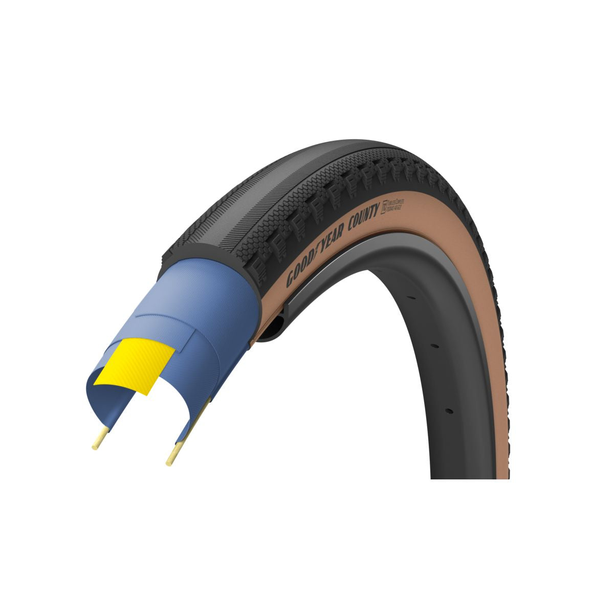 GOODYEAR Tire County Ultimate Tubeless Complete