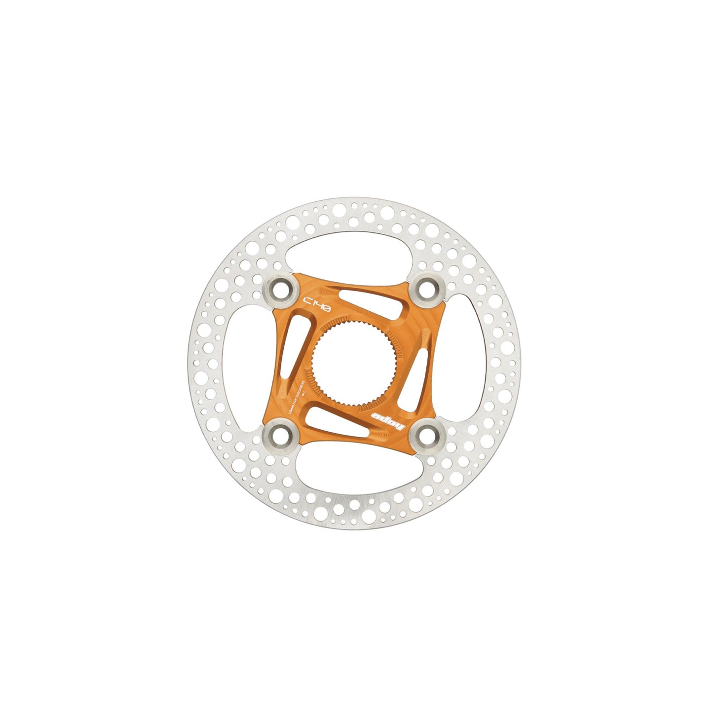 HOPE PART BRAKE DISC 140MM CENTER LOCK ORANGE