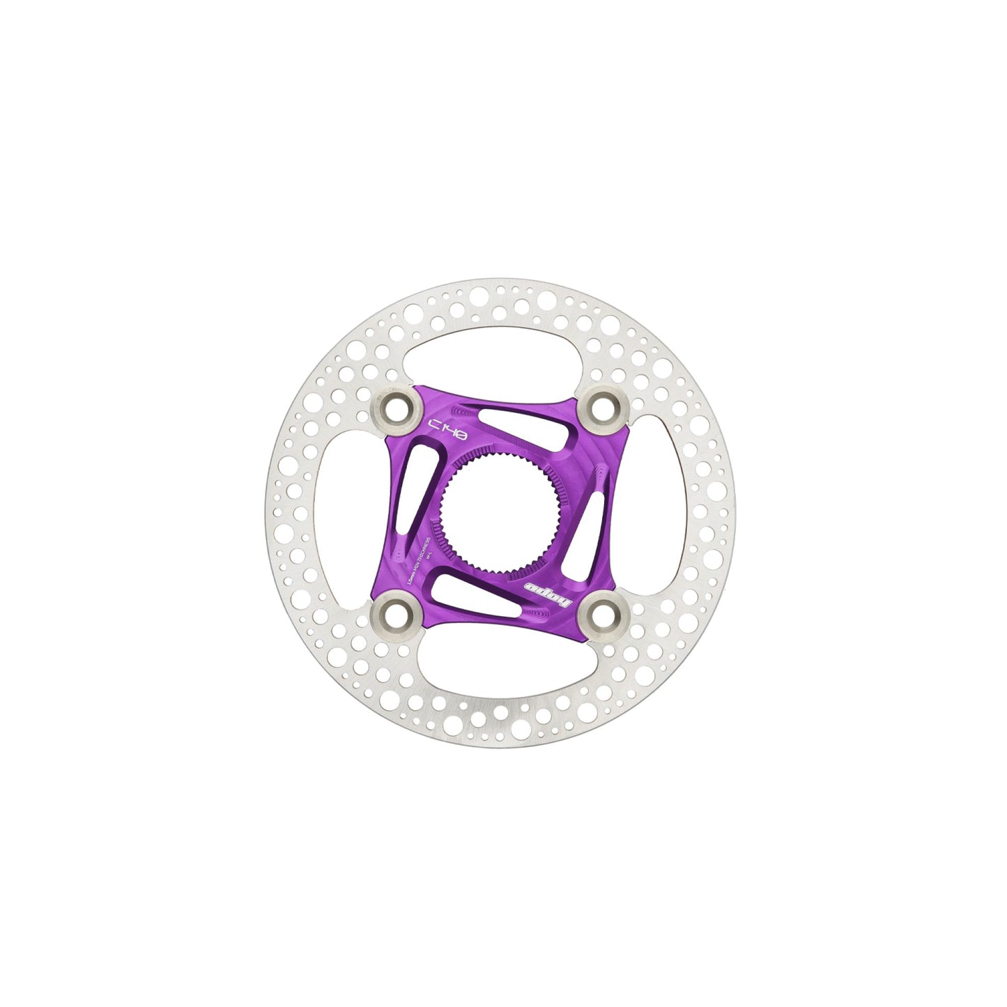 HOPE PART BRAKE DISC 140MM CENTER LOCK PURPLE