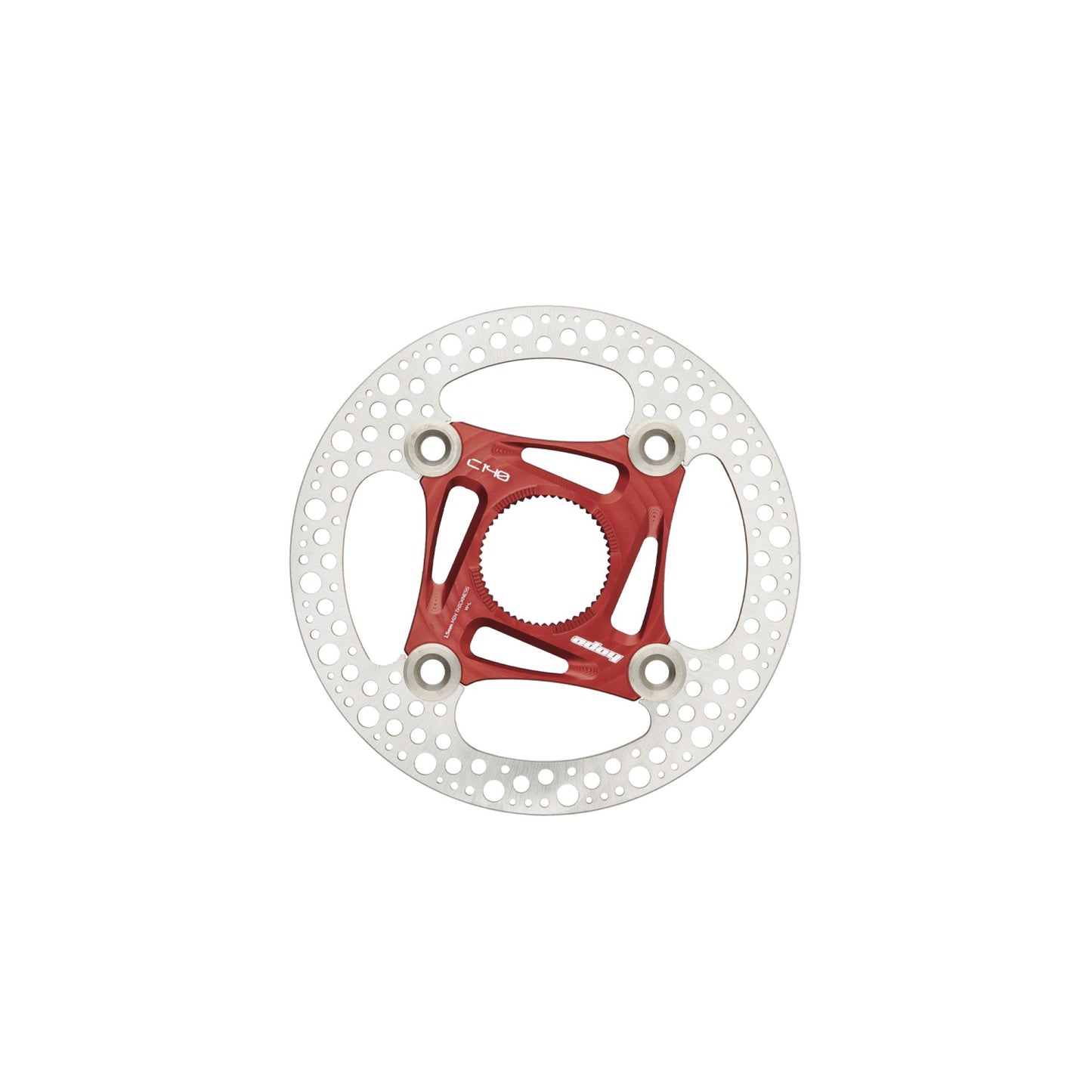HOPE PART BRAKE DISC 140MM CENTER LOCK RED