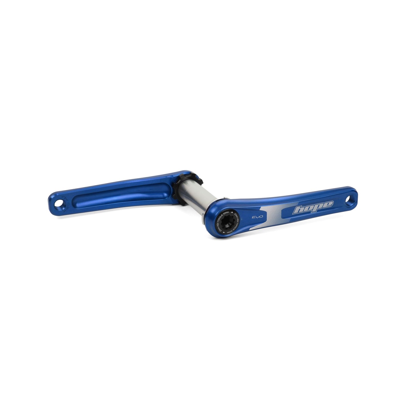 HOPE CRANKSET EVO NO SPIDER 68/73MM 170MM BLUE