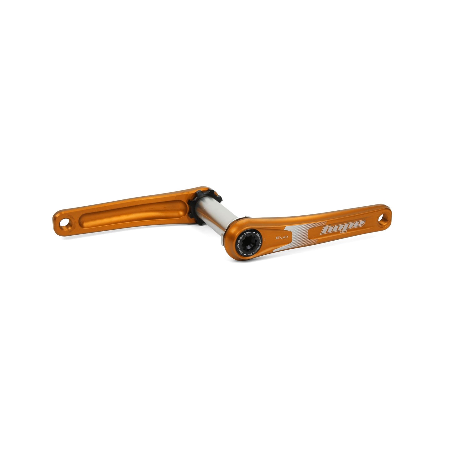 HOPE CRANKSET EVO NO SPIDER 68/73MM 170MM ORANGE