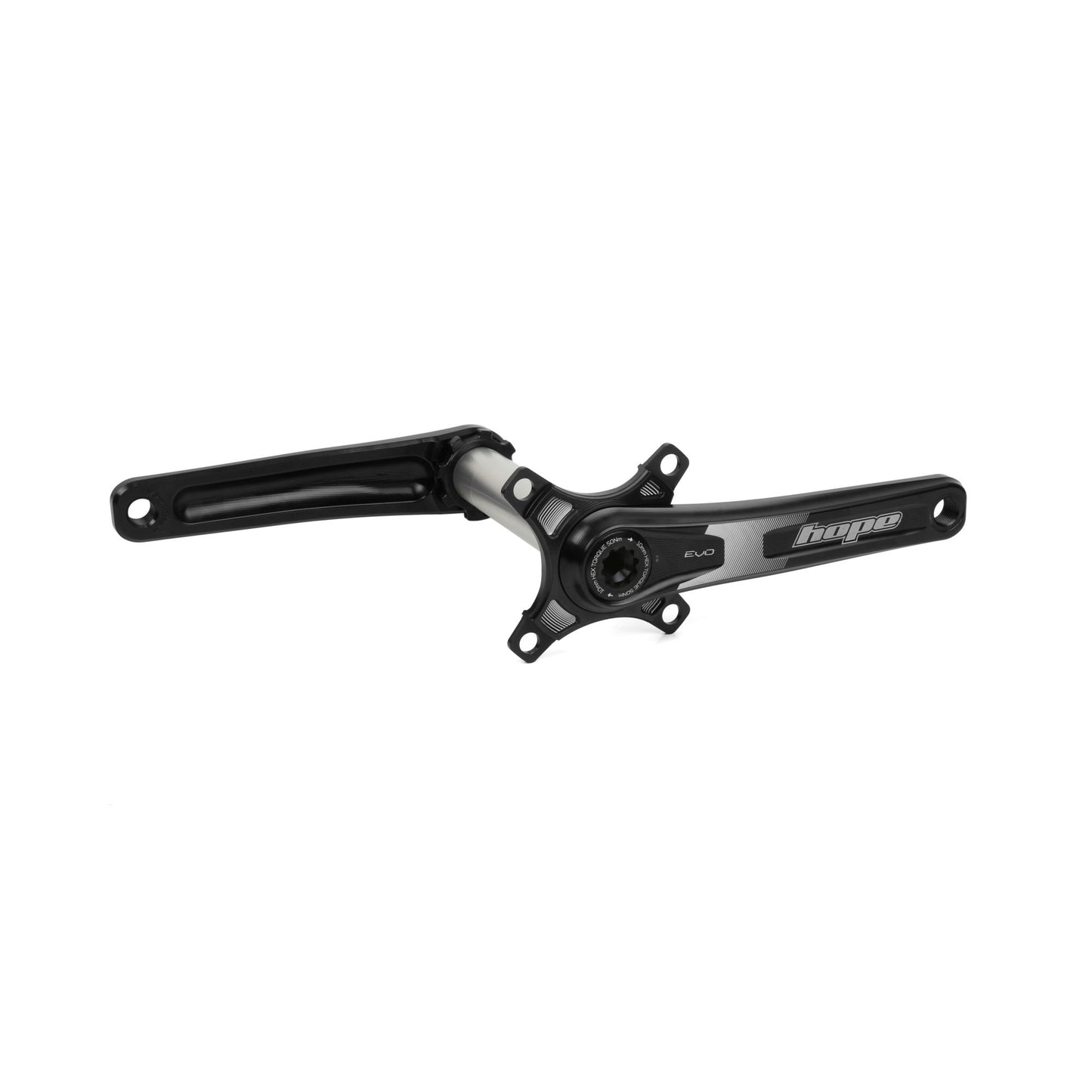 HOPE CRANKSET EVO SINGLE SPIDER 100MM FAT 165MM BLACK