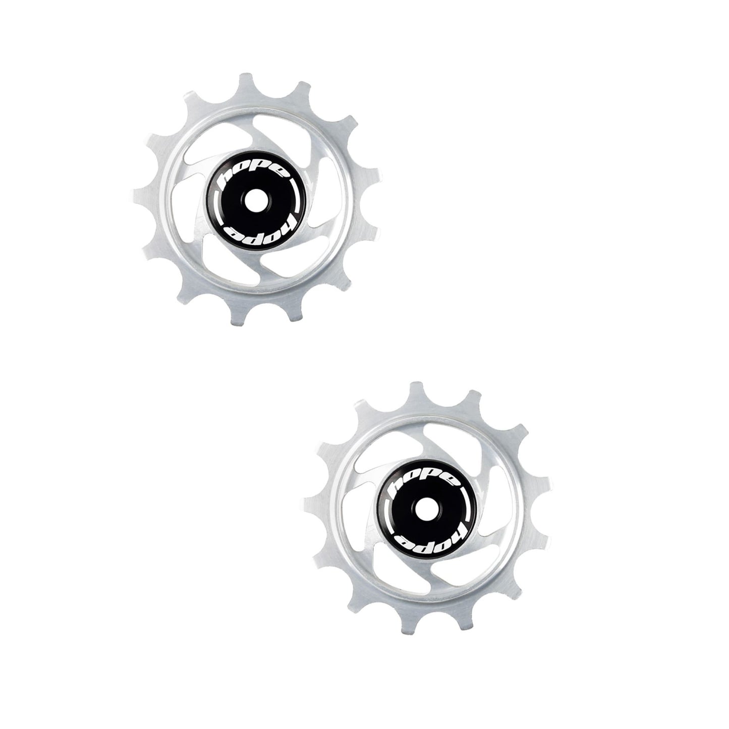 HOPE JOCKEY WHEELS 13T PAIR SILVER