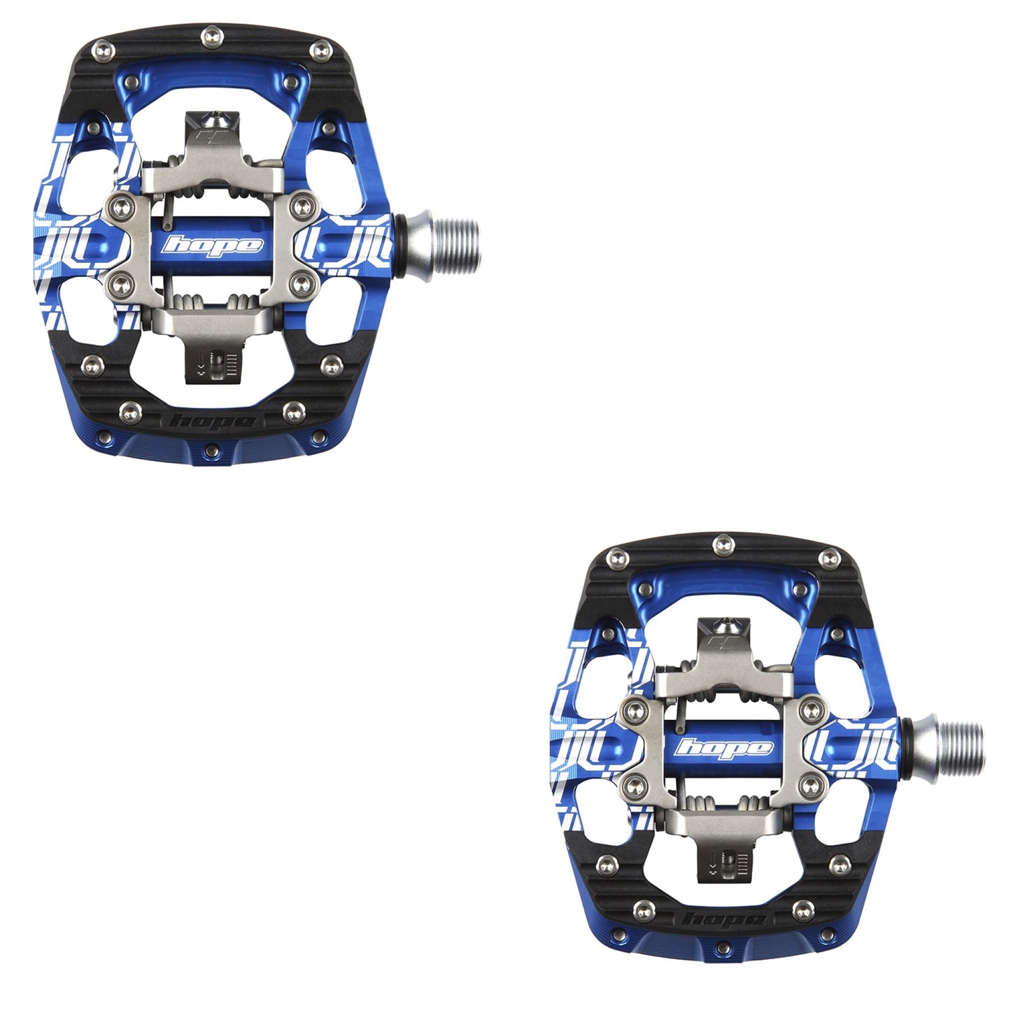 HOPE PEDAL CLIP UNION GRAVITY BLUE
