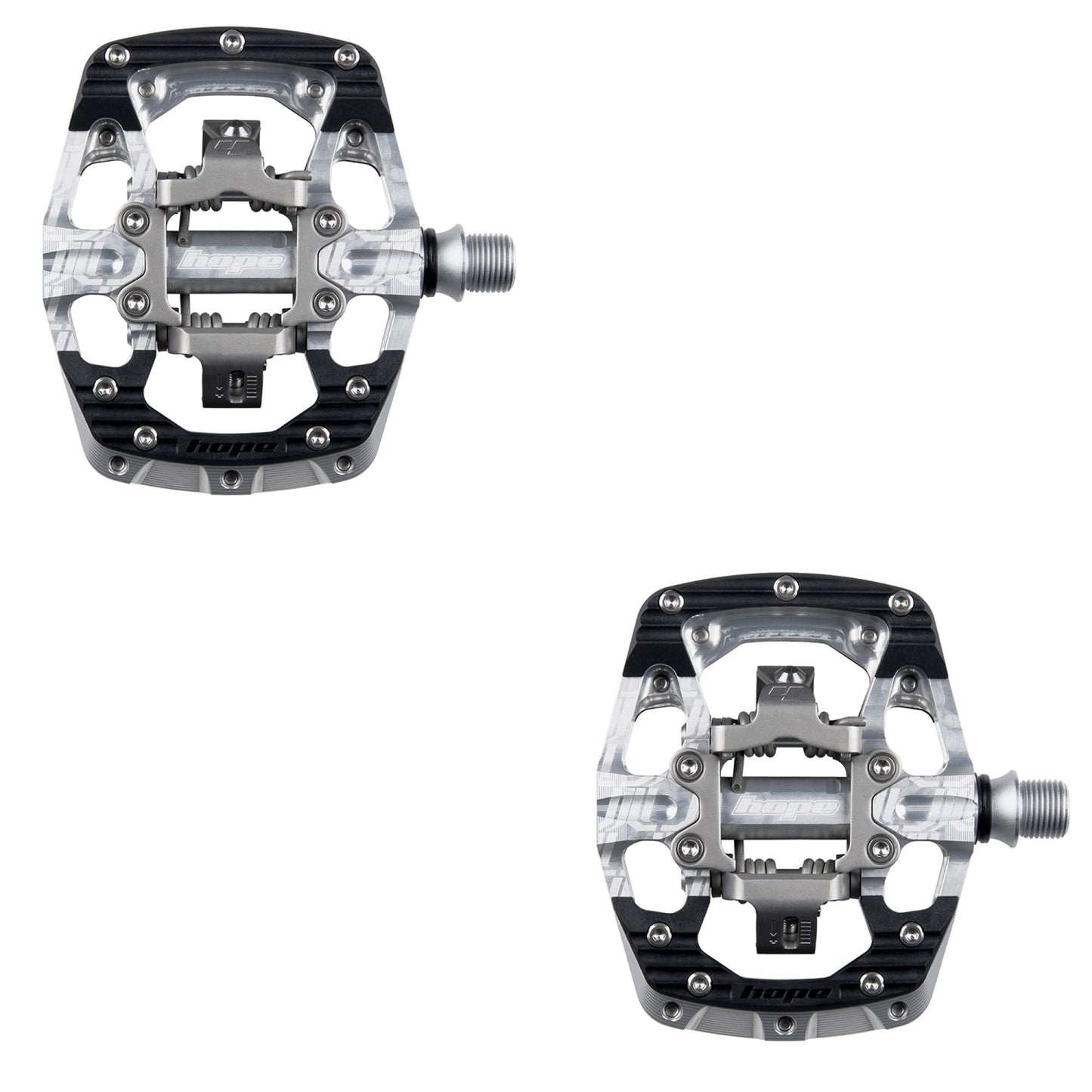 HOPE PEDAL CLIP UNION GRAVITY SILVER