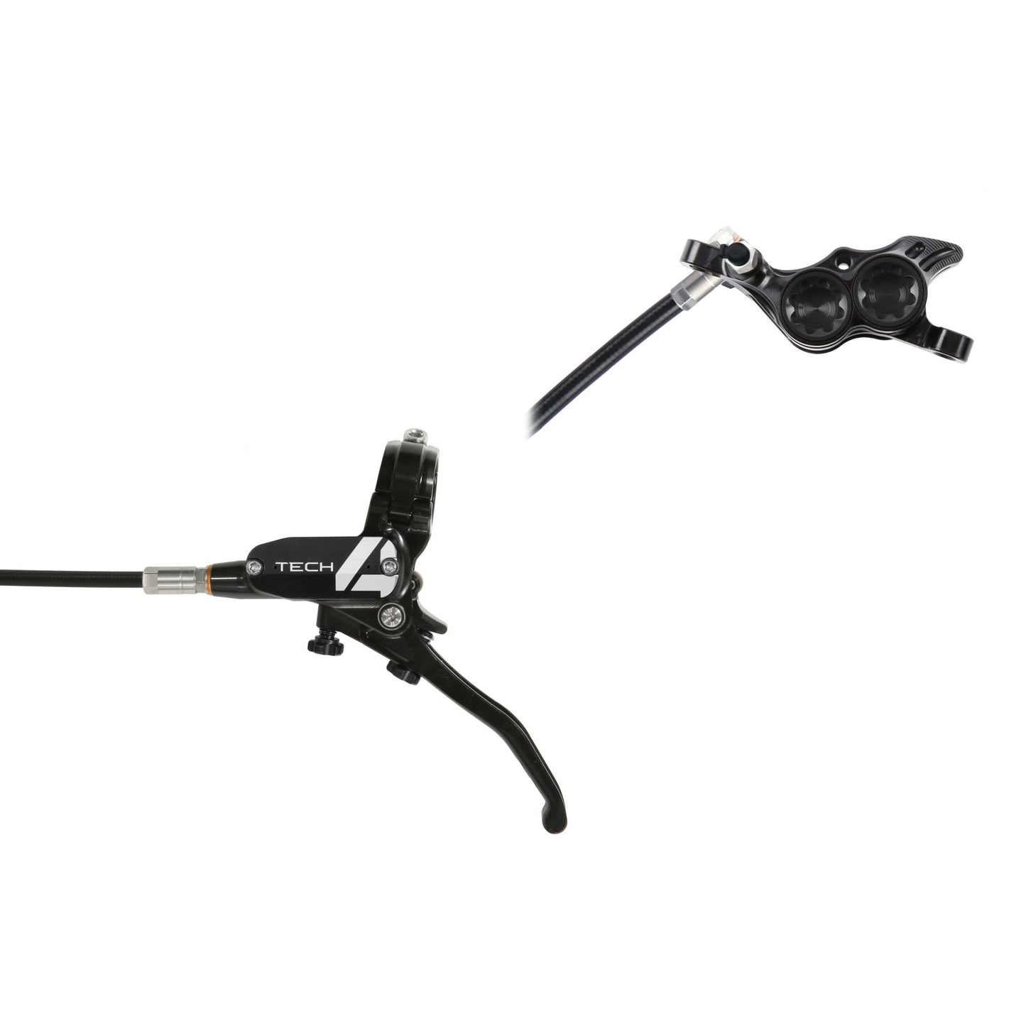 HOPE BRAKE TECH 4 E4 NO ROTOR BLACK/BLACK L/H