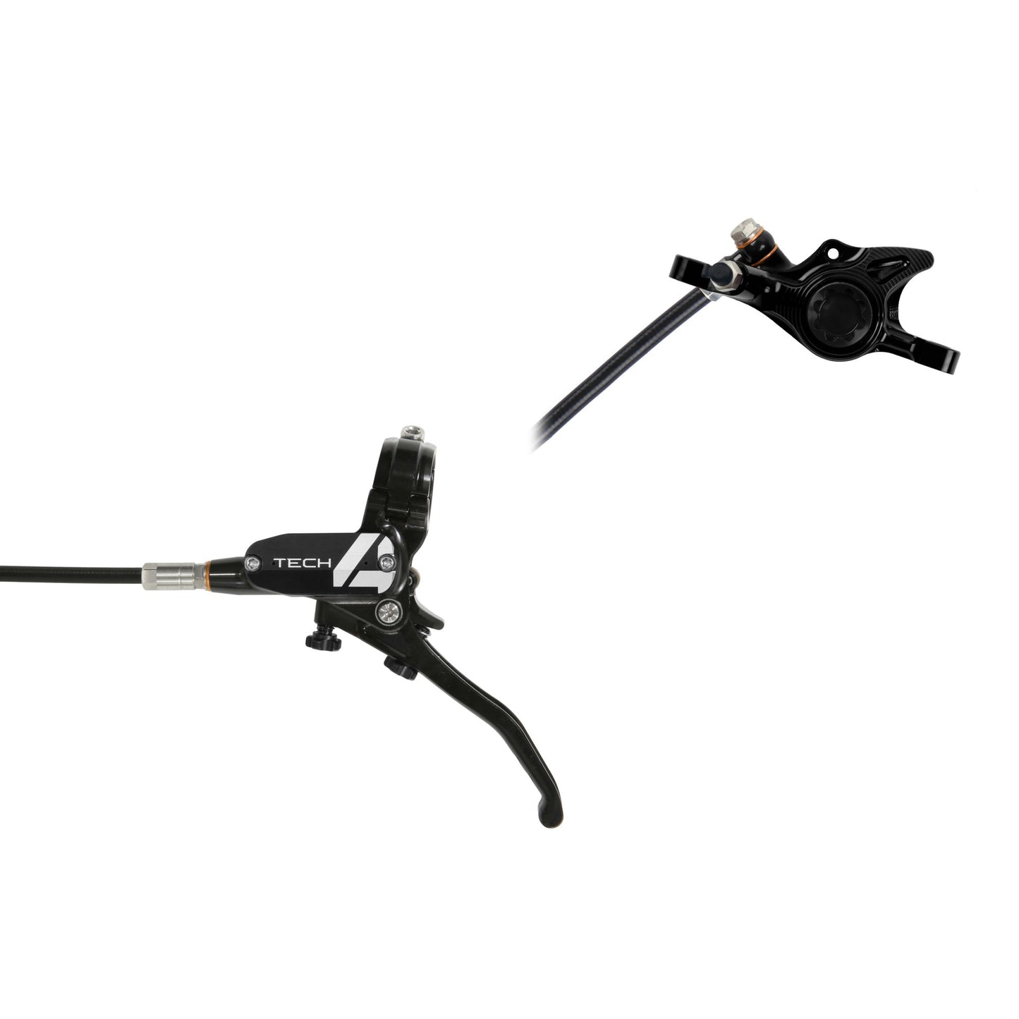 HOPE BRAKE TECH 4 X2 NO ROTOR BLACK/BLACK L/H