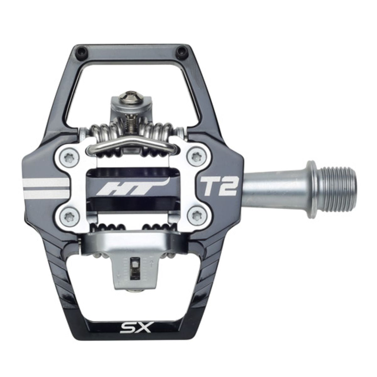 HT PEDAL MOUNTAIN T2 SX CLIPLESS BLACK