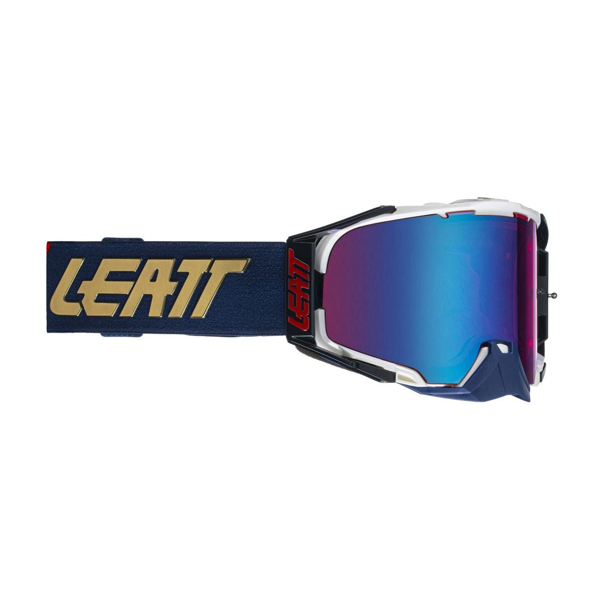 LEATT PROTECTION GOGGLE VELOCITY 6.5 ROYAL WITH IRIZ BLUE US 26% LENS