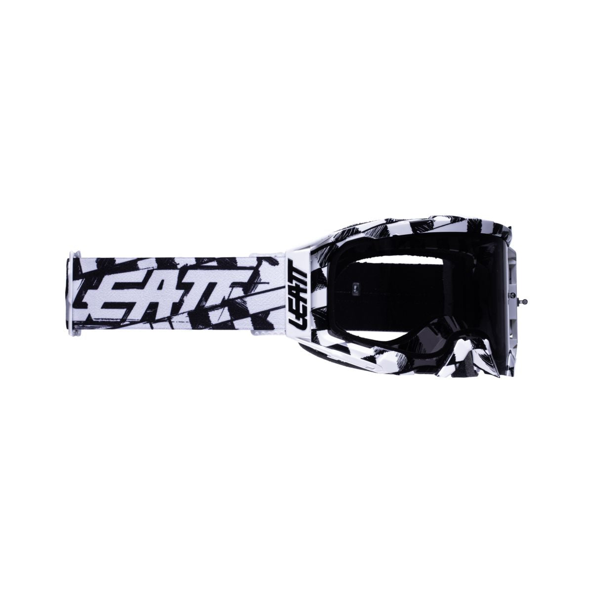 LEATT PROTECTION GOGGLE VELOCITY 5.5 CHECKER WITH SMOKE 28% LENS