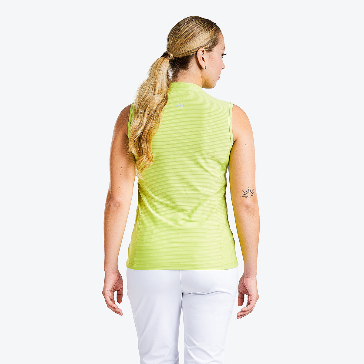Bernice Sleeveless Mock in Key Lime
