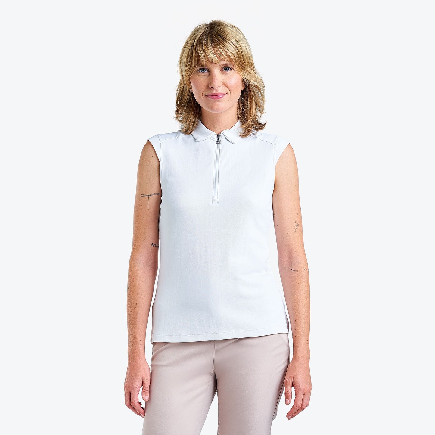 Nikki II Polo White