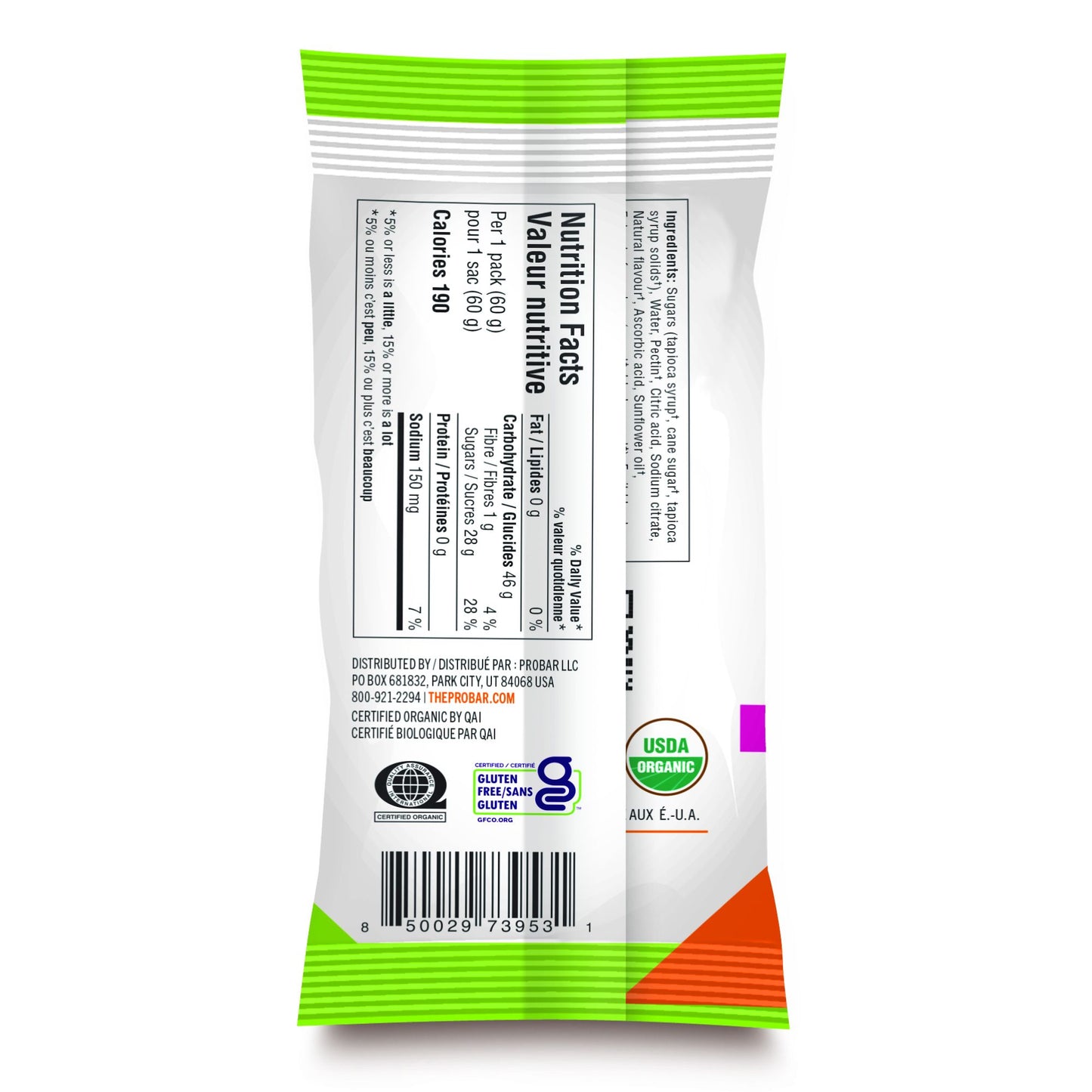 PROBAR BOLT ENGERY CHEWS PINK LEMONADE (12 UNIT CASE)