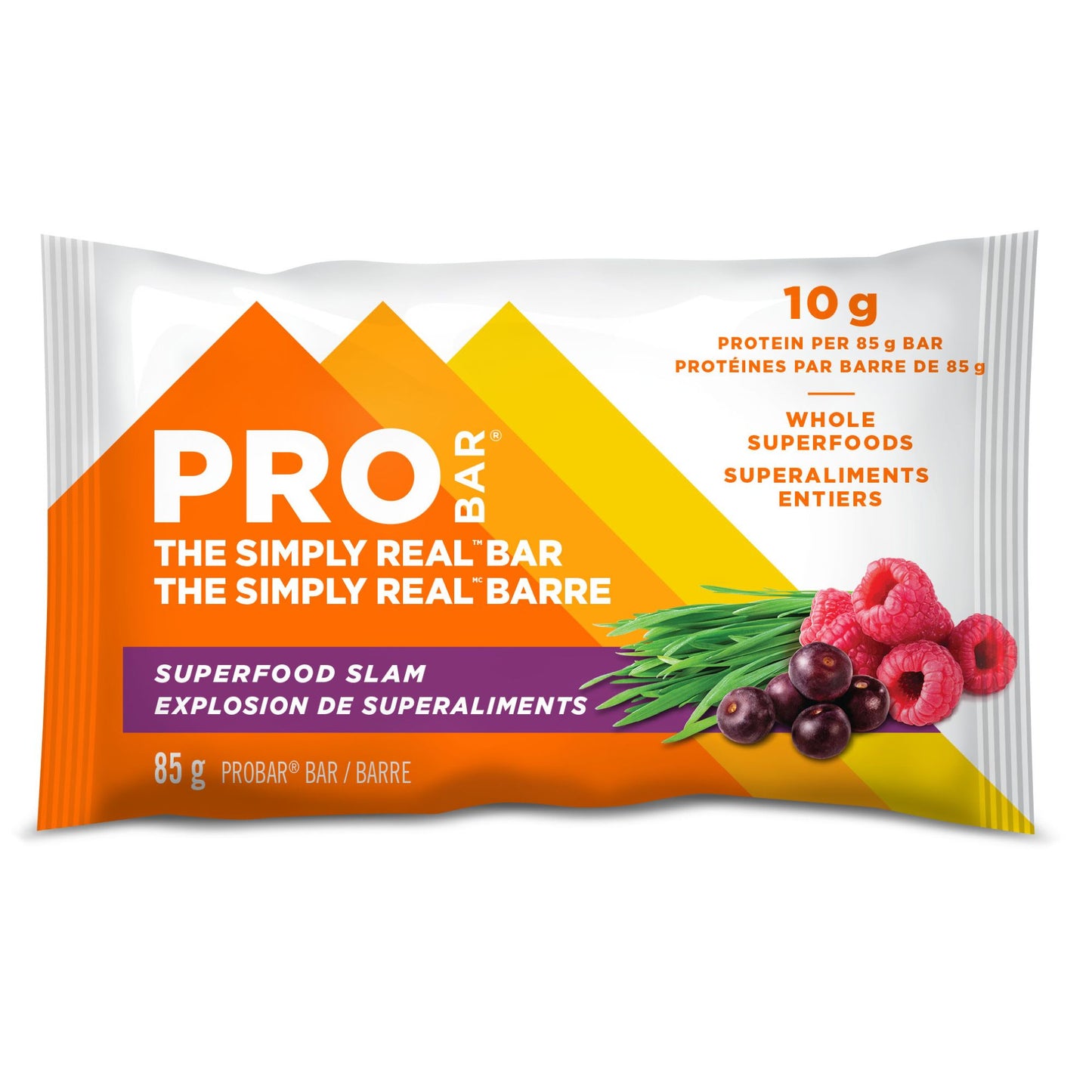 PRO BAR WHITE-ORANGE 12 x 85g
