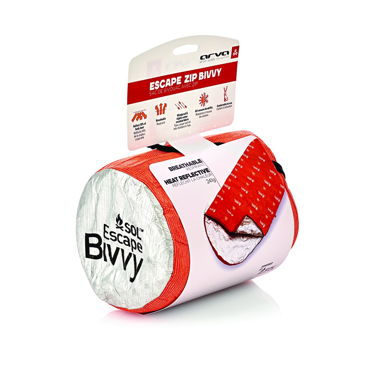 Escape bivvy zip