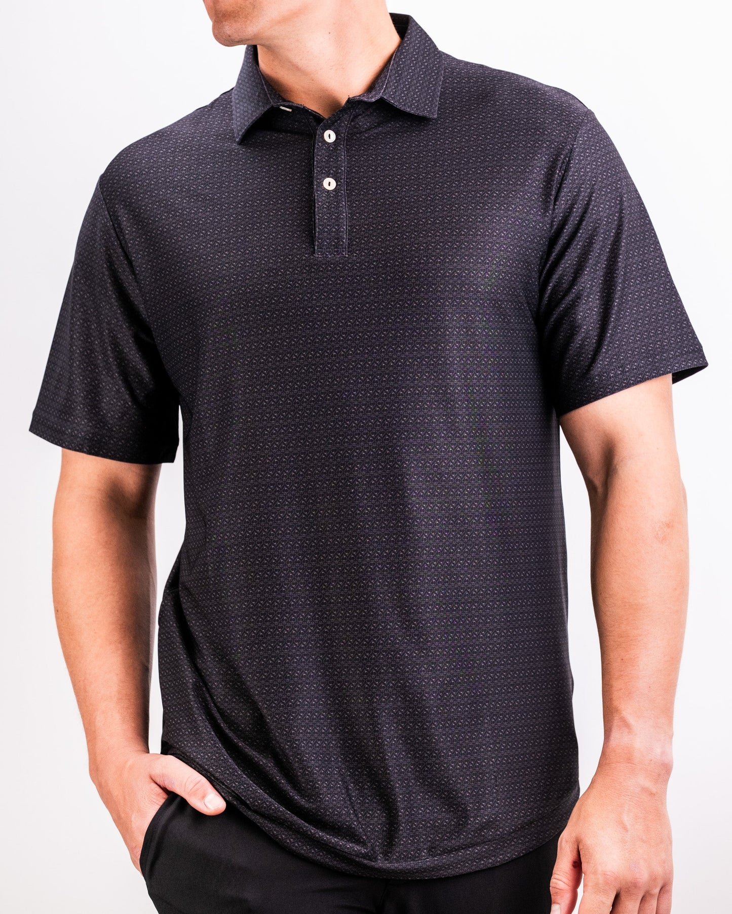 Player Preferred™ Polo in Midnight Spade color, showcasing a classic design with a stylish collar and short sleeves, set against a neutral background.