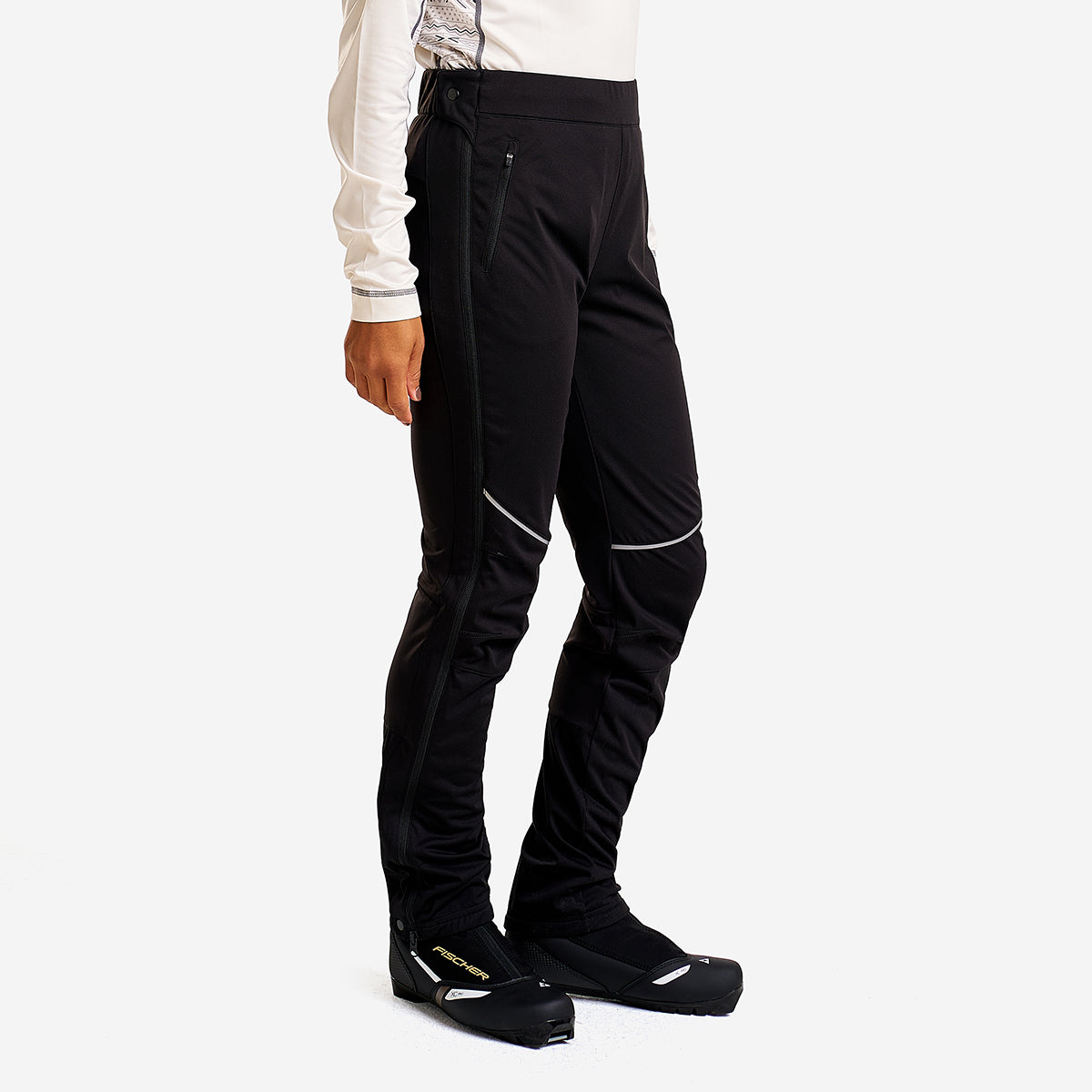 SOLO - PANTALON ZIPPÉ POUR FEMME