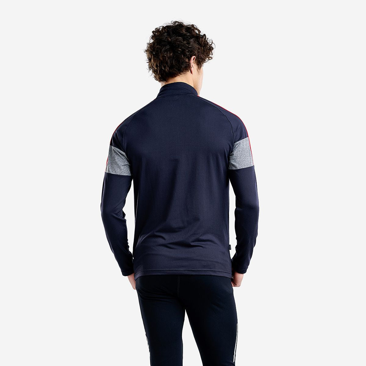 TISTA - COUCHE INTERMÉDIAIRE 1/2 ZIP POUR HOMMES