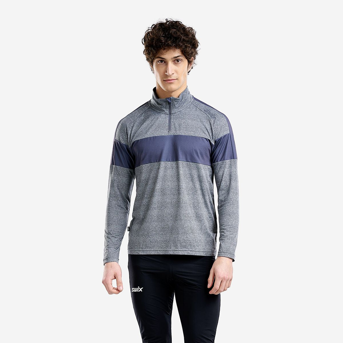 TISTA - COUCHE INTERMÉDIAIRE 1/2 ZIP POUR HOMMES