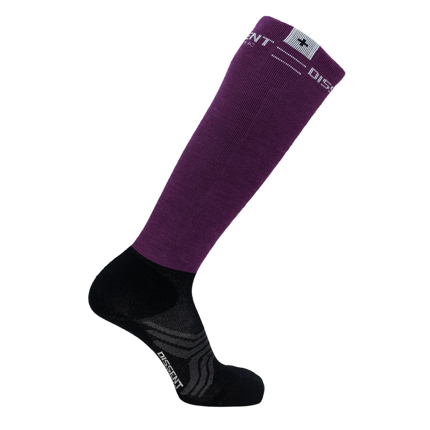 DISSENT IQ Comfort Zero Cushion Alpine Ski Socks