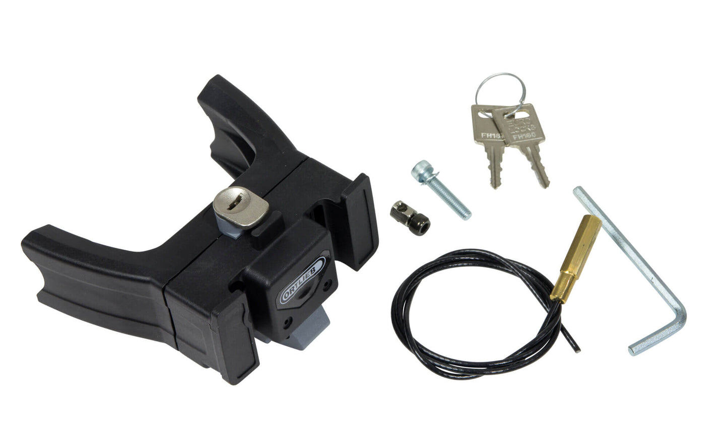 ORTLIEB Handlebar Mounting-Set, E-Bike, with Lock