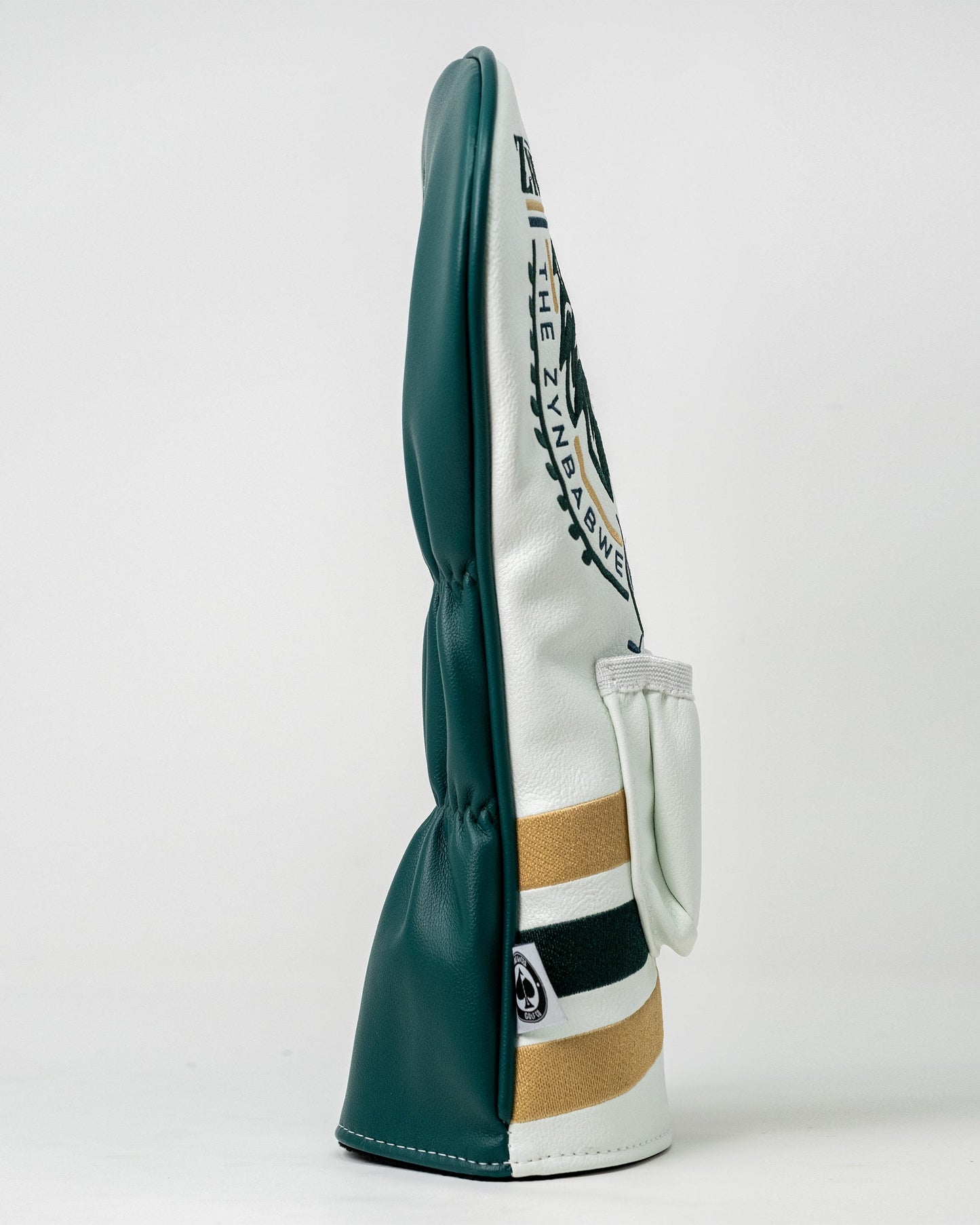 Zynbabwe Country Club driver cover featuring a stylish design with vibrant colors and logo.