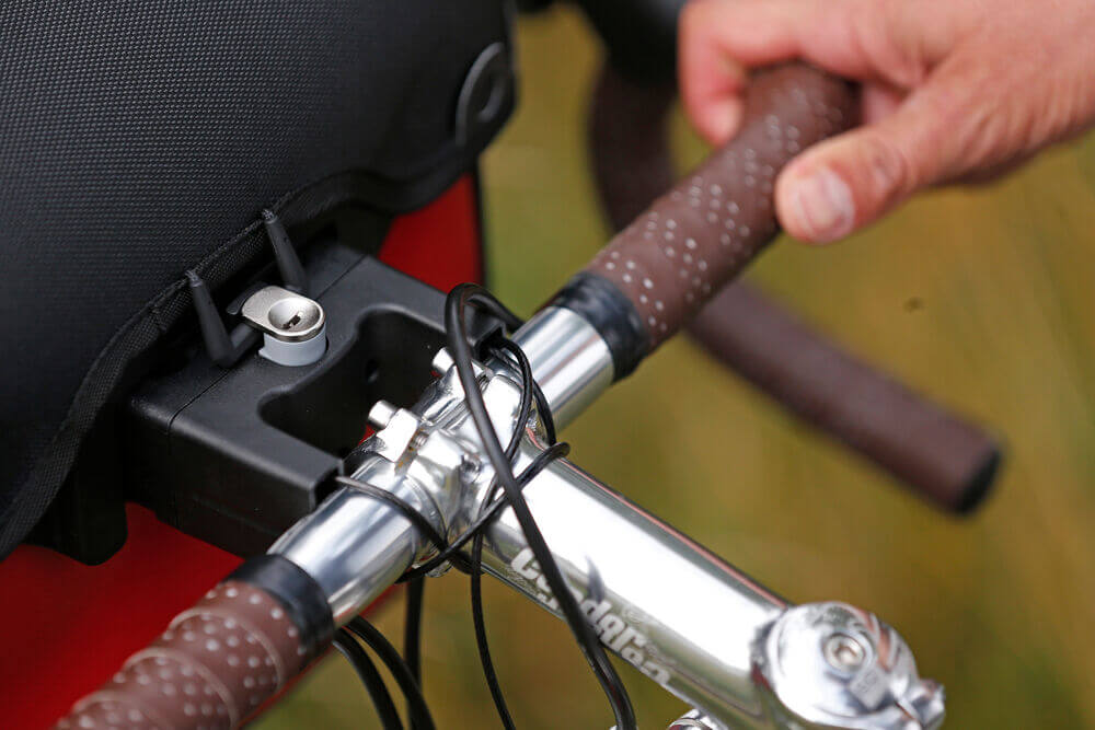 ORTLIEB Handlebar Mounting-Set, with Lock