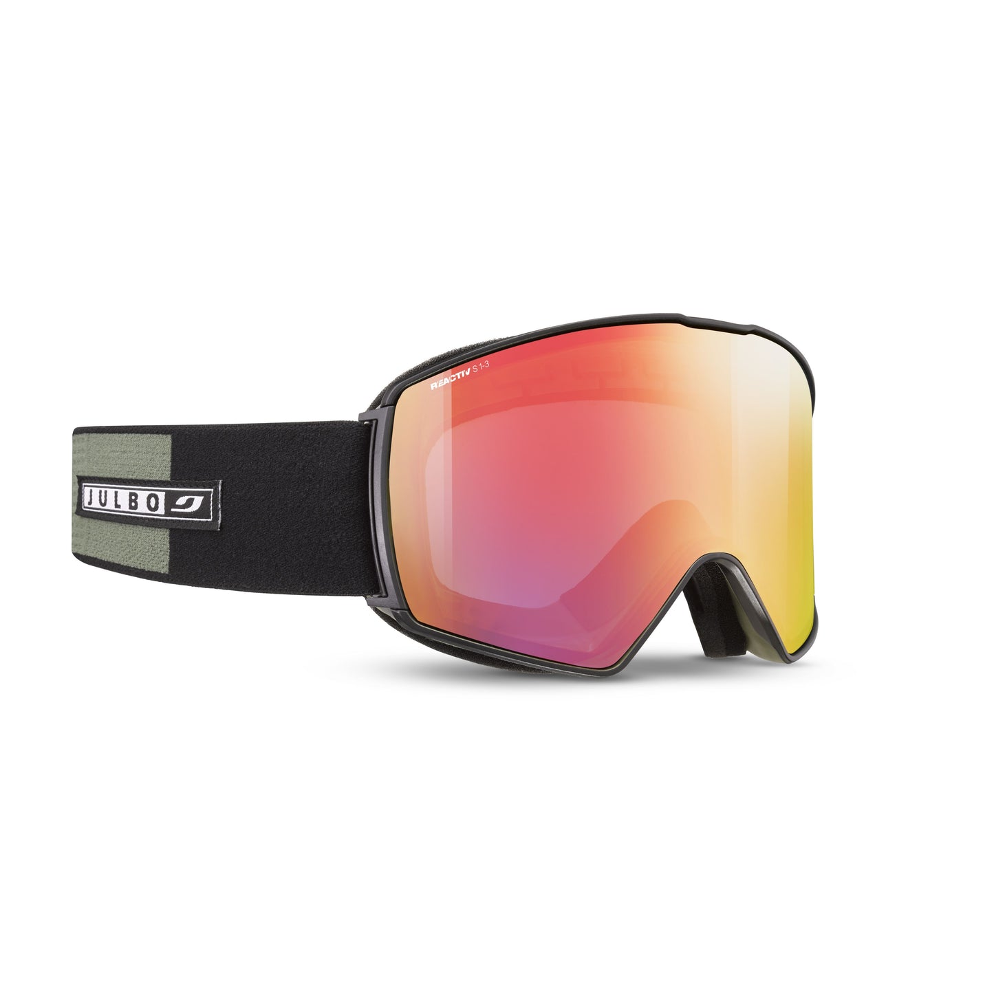 LAUNCHER Goggles with REACTIV 1-3 High Contrast Lens