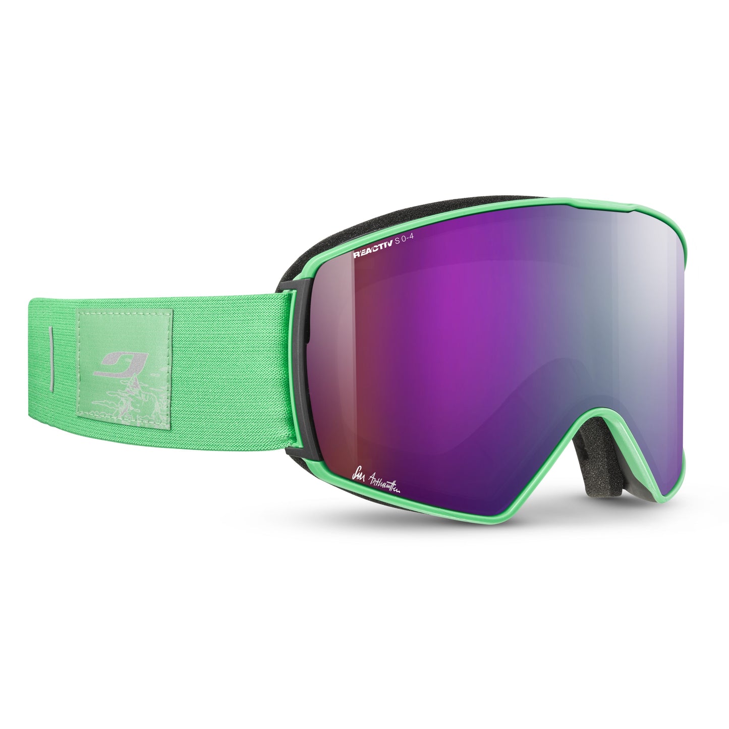 LAUNCHER Goggles with REACTIV 0-4 High Contrast Lens