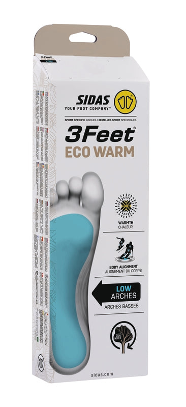 SIDAS 3FEET Eco Warm Low Insoles