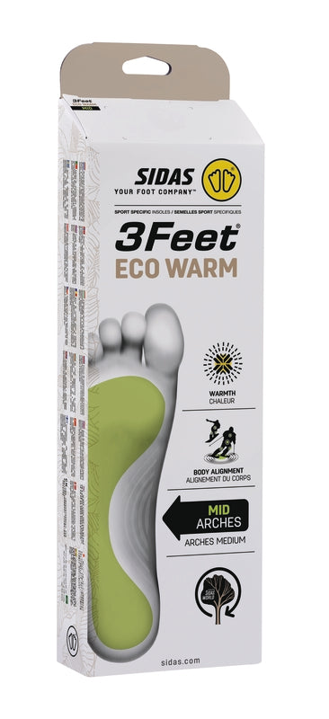 SIDAS 3FEET Eco Warm Mid Insoles