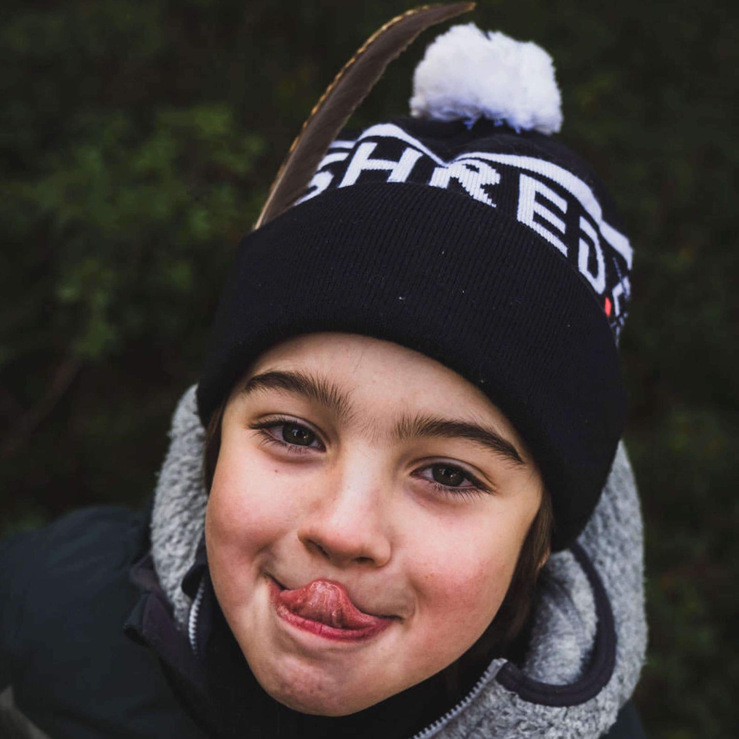 Woodside Beanie Black/White - Hats|ACWDBJ11,