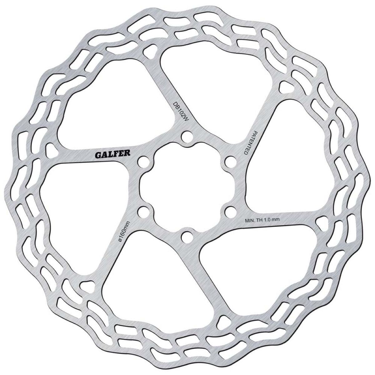 GALFER SILVER 160mm