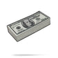 Cash Stack Ball Marker featuring a realistic design of stacked cash, ideal for golf enthusiasts.
