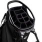 Player Preferred™ Golf Bag in Obsidian color, featuring a 14-slot top and multiple pockets for storage.