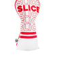 Driver cover by Slice featuring a sleek design and vibrant colors, ideal for protecting golf clubs.