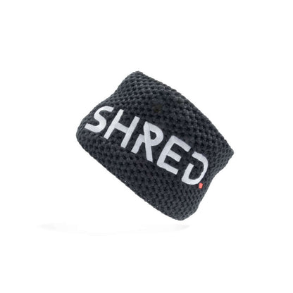 HEAVY KNITTED HEADBAND BLACK/WHITE