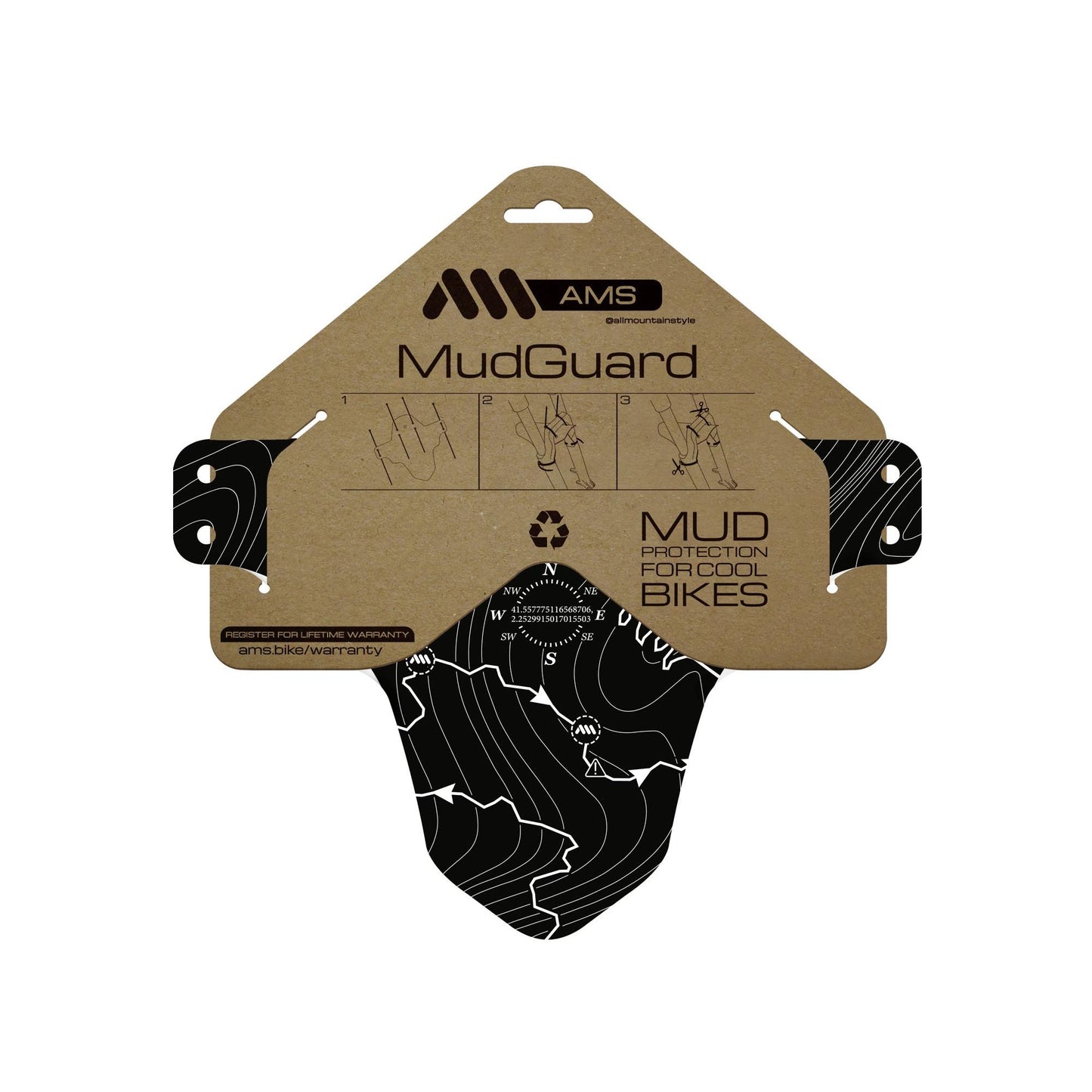 ALL MOUNTAIN STYLES  TRACKS-WHITE OS  