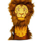 Lion Driver Cover featuring a realistic lion head design, crafted from durable materials for protection and style on the golf course.