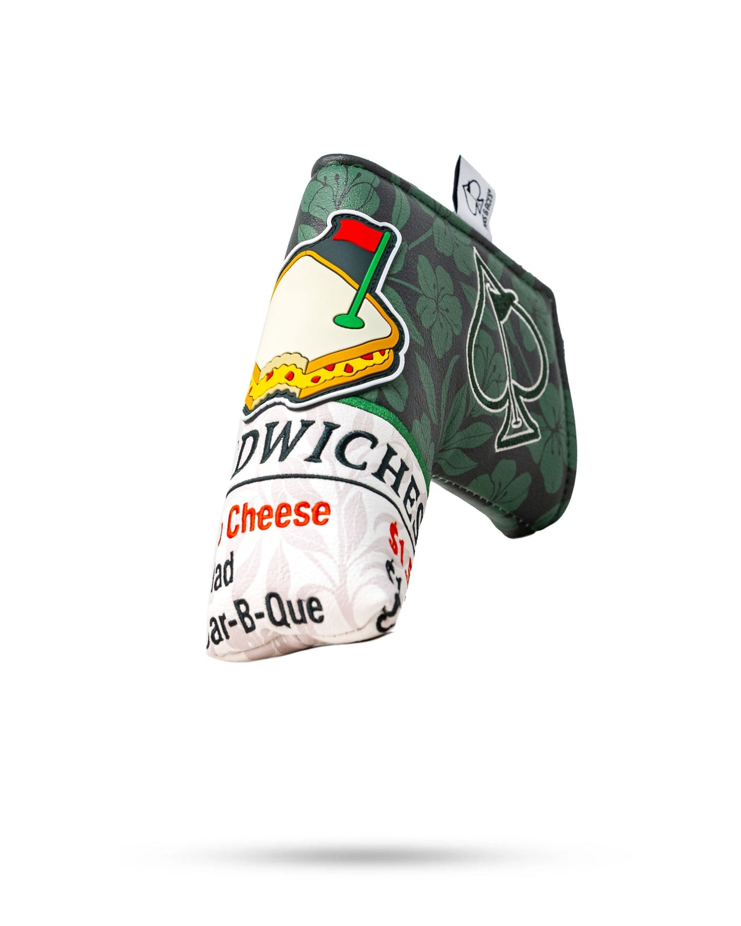 Augusta '25 Blade Putter Cover featuring a vibrant design with the iconic Augusta logo, designed for blade-style putters.